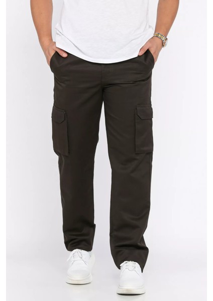 Kargo Cepli Boru Paça Erkek Pantolon P-00013838