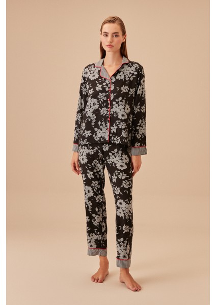 Ebony Maskülen Pijama Takımı