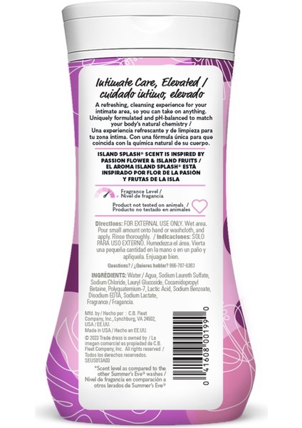 Genital Bölge Temizleme Jeli Island Splash 444 ml fiyatları