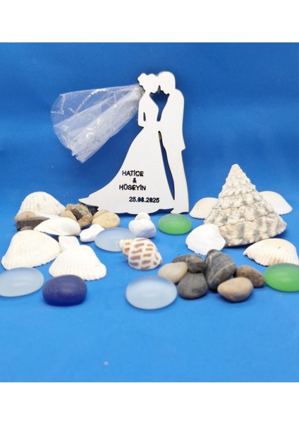 Kişiye Özel Doğal Ahşap Magnet 25 Adet – Etkinlik ve Organizasyon Hediyeliği