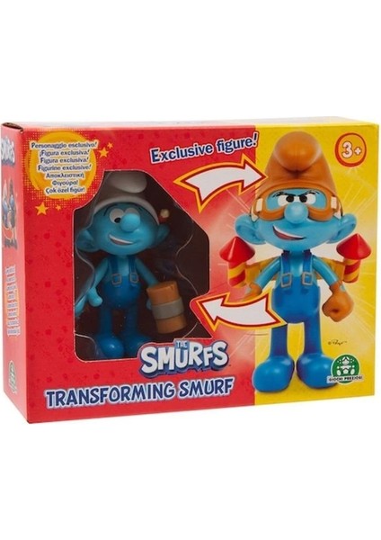 Nessiworld PUF23000 Şirinler Dönüşen 10 cm Figür fiyatları