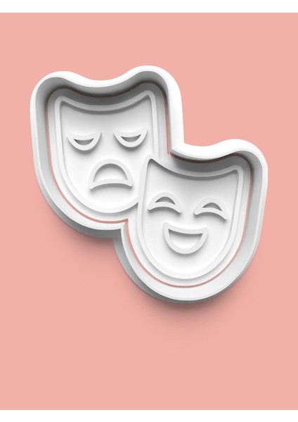 Maskeli Balo Kurabiye Kalıbı ve Şeker Hamuru Kalıbı 4'lü Set fırsatları