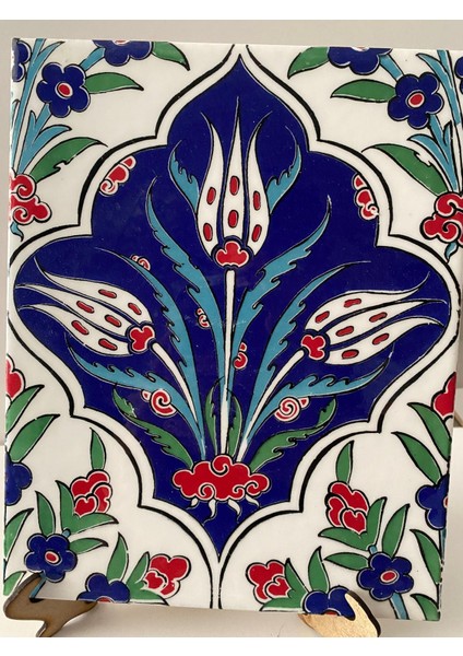 20x20 Cm Ac 45 Kütahya Çinisi İznik Desenli Çini Karo modelleri