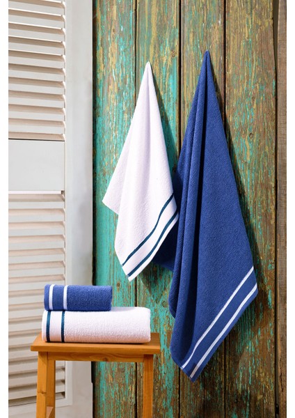50X90 + 70X140 cm Bellisimo 4'lü Banyo Havlu Takımı fiyatları
