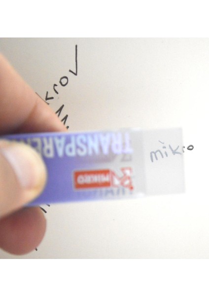 Büyük Boy Transparent Şeffaf Silgi 3 Adet ER-5701 indirimleri