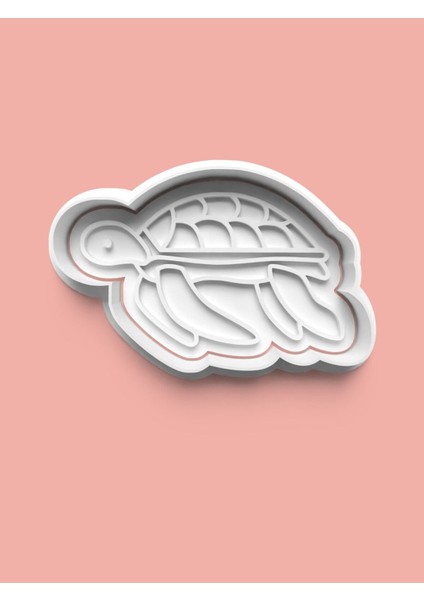 Kaplumbağa Kurabiye Kalıbı ve Şeker Hamuru Kalıbı 4'lü Set fiyatları