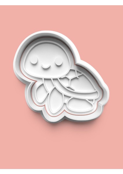 Kaplumbağa Kurabiye Kalıbı ve Şeker Hamuru Kalıbı 4'lü Set fırsatları