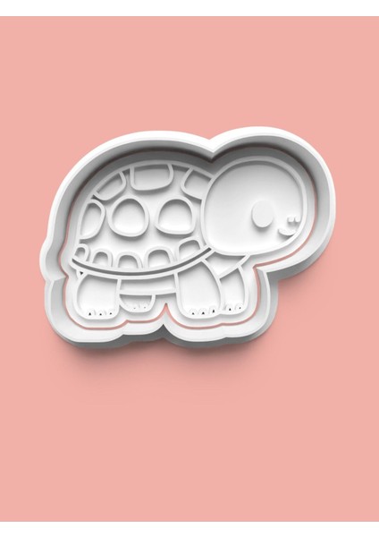 Kaplumbağa Kurabiye Kalıbı ve Şeker Hamuru Kalıbı 4'lü Set indirimleri