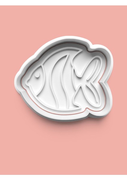 Balık Kurabiye Kalıbı ve Şeker Hamuru Kalıbı