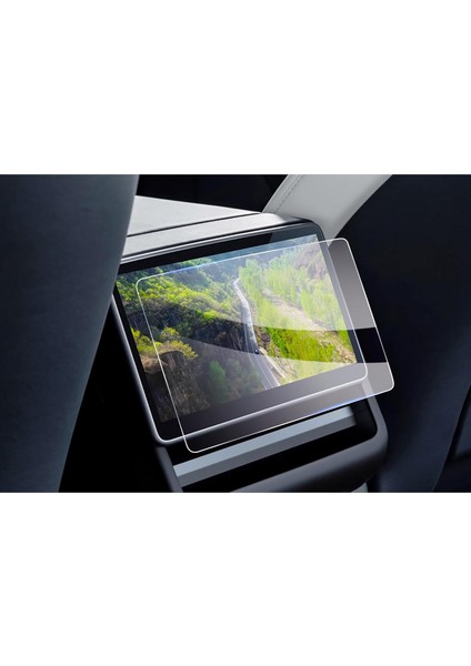 Tesla Model Y Juniper Uyumlu 2025 2026 Model 8 Inç Dokunmatik Ekran 9h Nano Ekran Koruyucu