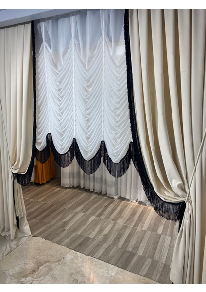 Moda Inci Perde, Balon Model Tül Perde modelleri