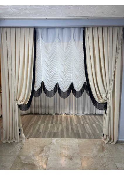 Moda Inci Perde, Balon Model Tül Perde indirimleri