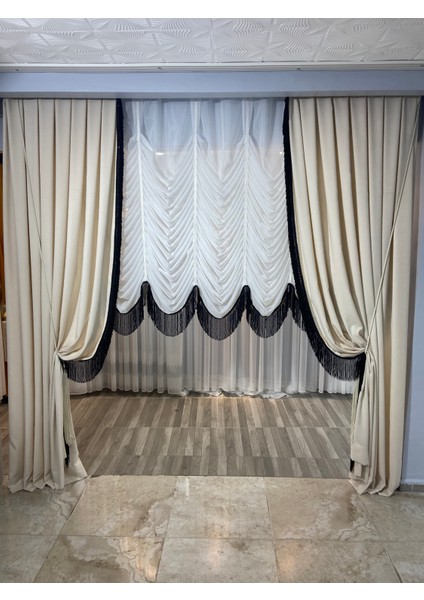 Moda Inci Perde, Balon Model Tül Perde