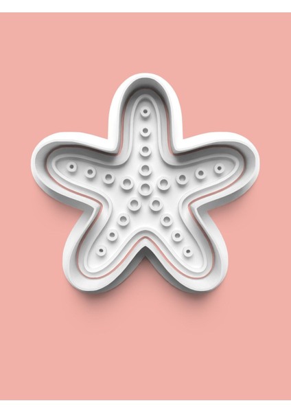 Deniz Yıldızı Kurabiye Kalıbı ve Şeker Hamuru Kalıbı