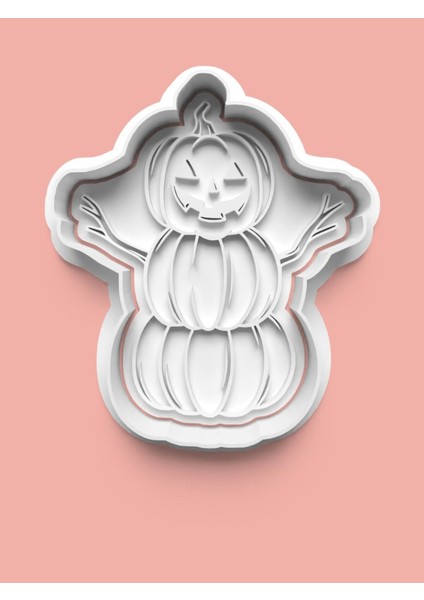 Korkuluk Bal Kabağı Figürü Kurabiye Kalıbı ve Şeker Hamuru Kalıbı