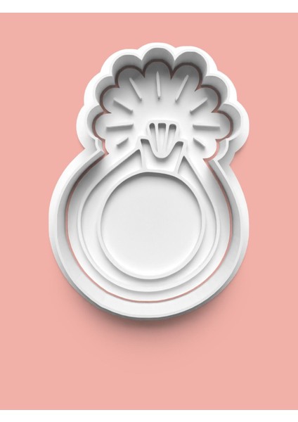 Nişan Düğün Teması Kurabiye Kalıbı ve Şeker Hamuru Kalıbı 4'lü Set fiyatları