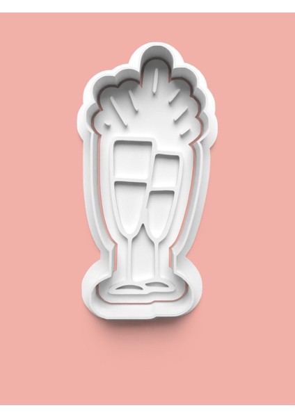 Nişan Düğün Teması Kurabiye Kalıbı ve Şeker Hamuru Kalıbı 4'lü Set indirimleri