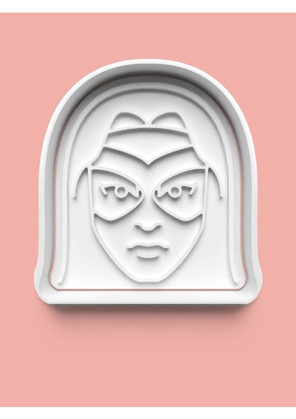 Gamora Figürü Kurabiye Kalıbı ve Şeker Hamuru Kalıbı