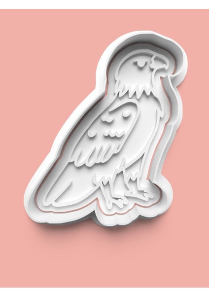 Şahin Figürü Kurabiye Kalıbı ve Şeker Hamuru Kalıbı