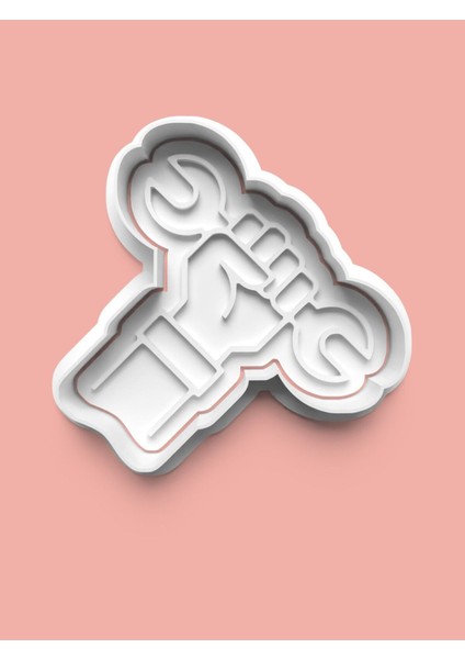 Tamir Aletleri Kurabiye Kalıbı ve Şeker Hamuru Kalıbı 4'lü Set fırsatları