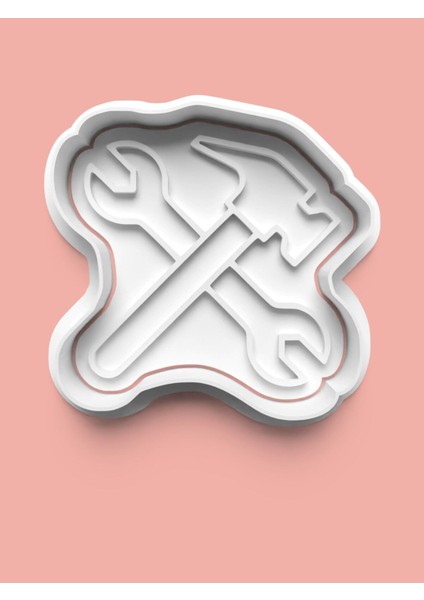 Tamir Aletleri Kurabiye Kalıbı ve Şeker Hamuru Kalıbı 4'lü Set indirimleri