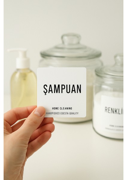 56 Adet Banyo Temizleyici - Deterjan - Kişisel Bakım Etiket