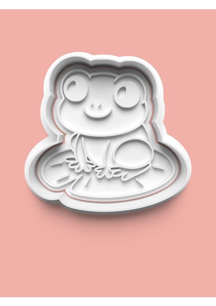 Kurbağa Figürü Kurabiye Kalıbı ve Şeker Hamuru Kalıbı 4'lü Set fırsatları