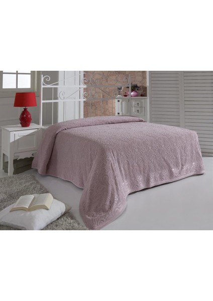 Romantik Gül Kurusu Havlu Pike Esra 160X220