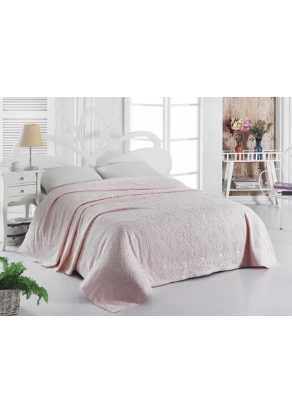 Romantik Gül Kurusu Havlu Pike Esra 160X220 modelleri