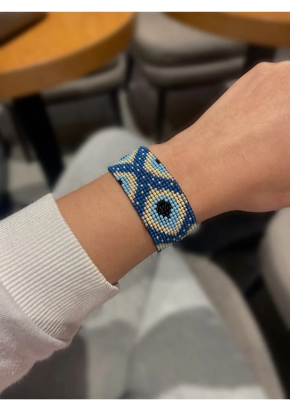 Örme Dokuma Kum Boncuk Bileklik Hediyelikel Yapımı
