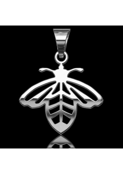 925 Ayar Gümüş Kolye Arı SM6475