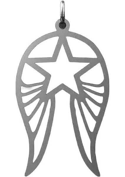 925 Ayar gümüş kolye melek kanadı SM6392 fiyatları