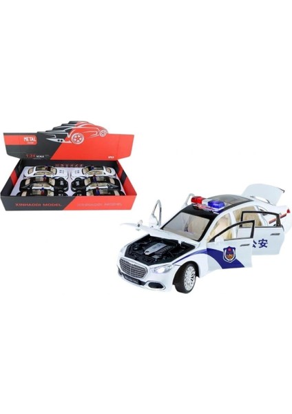 Nessiworld XHD-B2430 C-B 1 24 Işıklı Sesli Tsl Polis Araba