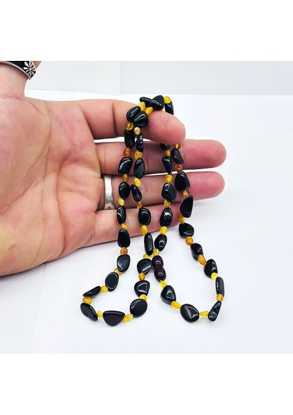 Çift Renk Sertifikalı Yetişkin Damla Kehribar Kolye fiyatları