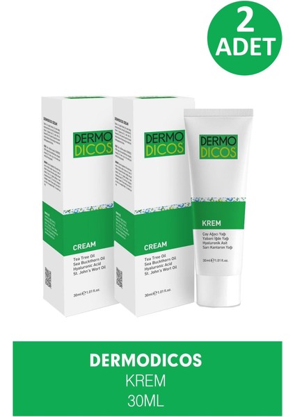 Dermodicos Krem 30 ml 2 Adet