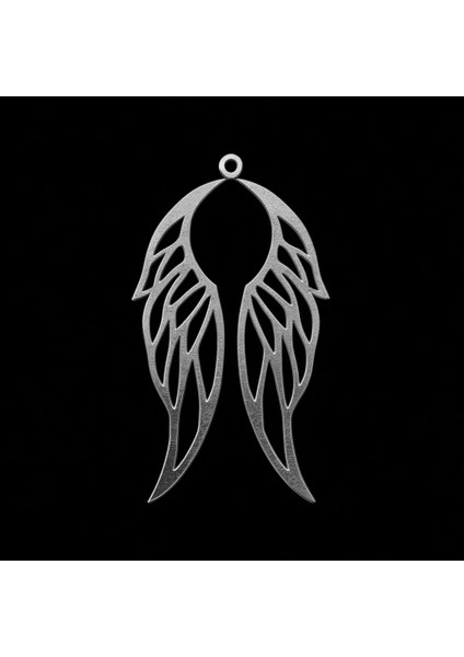 925 Ayar gümüş kolye melek kanadı SM6382