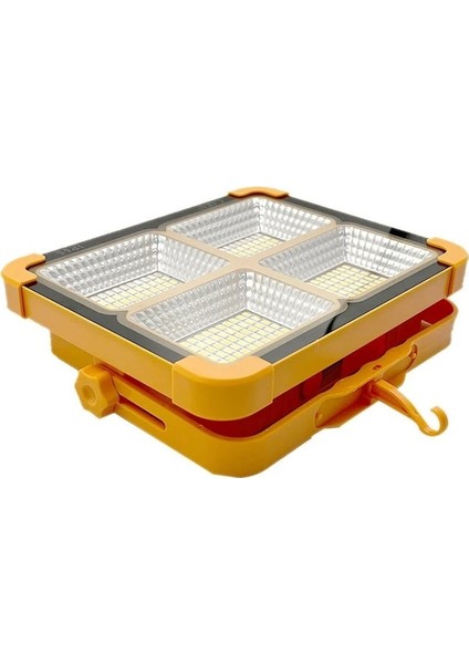 400W Güneş Enerjili Solar LED Projektör 3200 Lümen - Taşınabilir, Powerbank Özellikli, 4 Farklı Işık Modu fırsatları