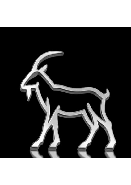 925 Ayar gümüş kolye Oğlak SM6513