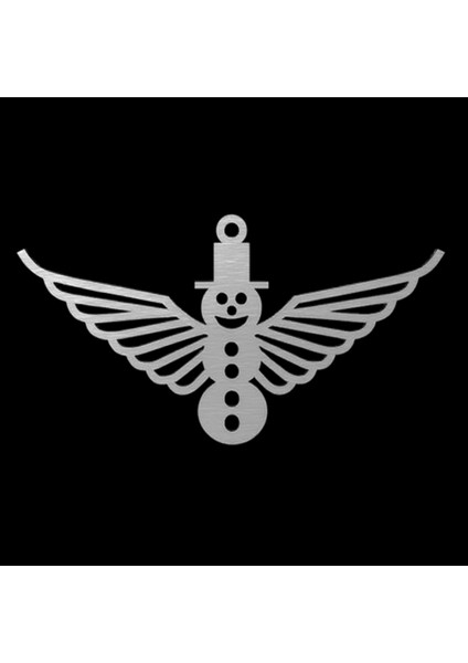 925 Ayar gümüş kolye melek kanadı SM6391