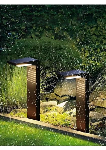 HL-5176 10W Solar Bahçe Armatür Güneş Enerjili LED Kazıklı Çim Armatürü Bahçe Aydınlatma-Günışığı fiyatları