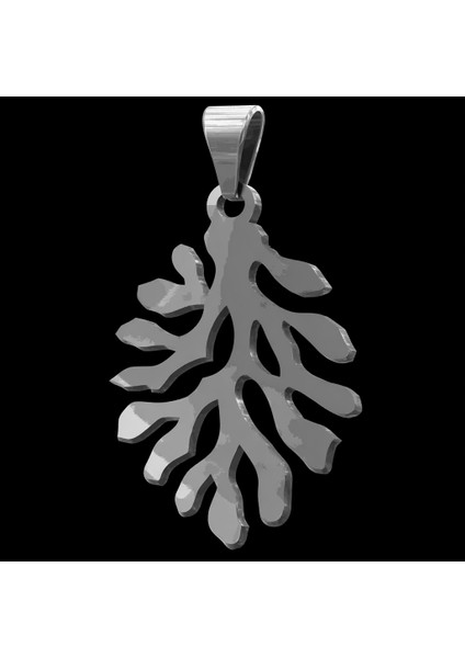 925 Ayar gümüş kolye mercan SM6564