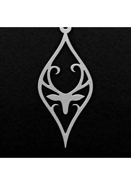 925 Ayar Gümüş Kolye Geyik SM6620