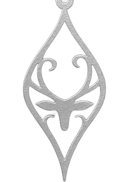 925 Ayar Gümüş Kolye Geyik SM6620 fiyatları