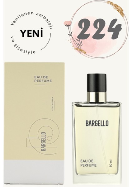 Kadın Parfüm 224 Floral 50 ml Edp