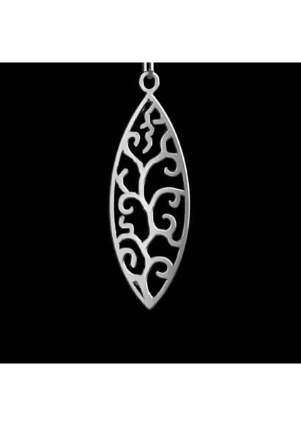 925 Ayar gümüş kolye mercan SM6573