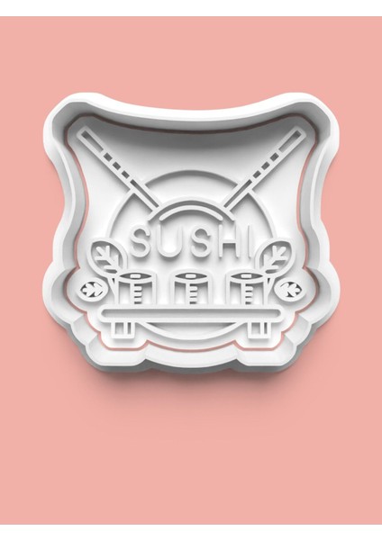 Sushi Kurabiye Kalıbı ve Şeker Hamuru Kalıbı 4'lü Set fiyatları