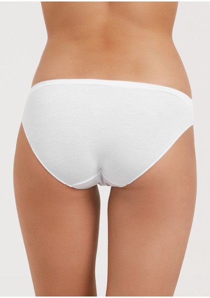 Soft Touch Yüksek Bel Slip Külot - Ekru modelleri