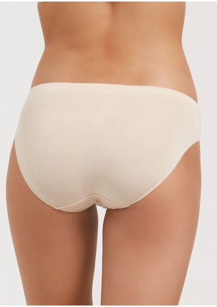 Soft Touch Yüksek Bel Slip Külot - Ten Rengi modelleri