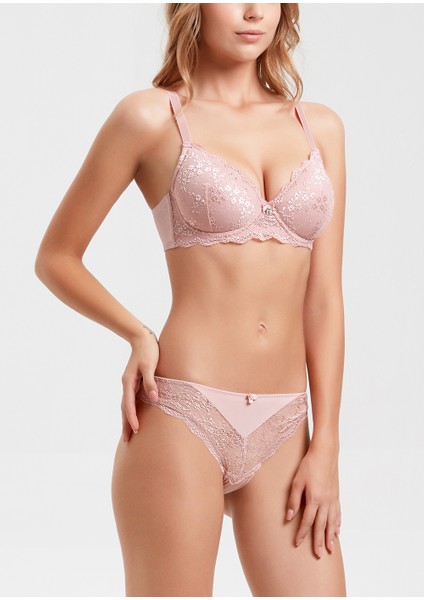 Linda Lace Dolgusuz Sütyen - Pembe fiyatları