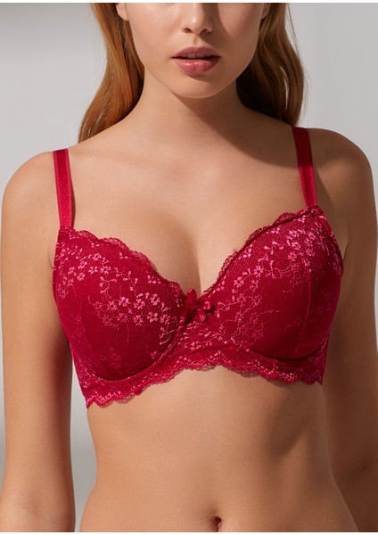 Linda Dantelli Toparlayıcı Balenli Sütyen modelleri